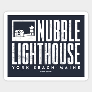 Nubble Lighthouse - York Beach Maine Magnet